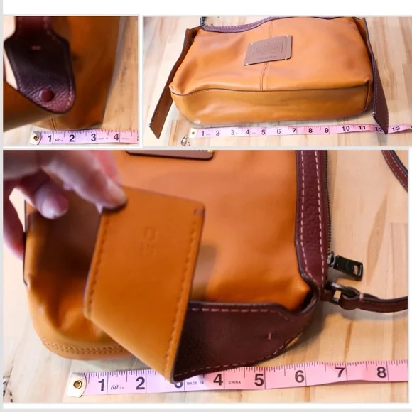 Authentic Coach 86760 Bandit Hobo Washed Red - Picture 13 of 15